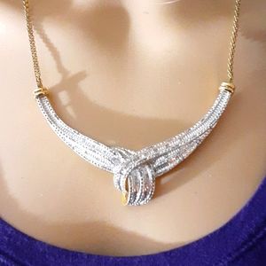 💘⚘NWT Breath Taking Necklace Signed CU